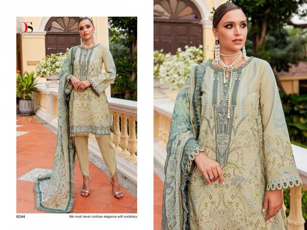 Deepsy Firdous Queens Court 7 Chiffon Dupatta Pakistani Suits